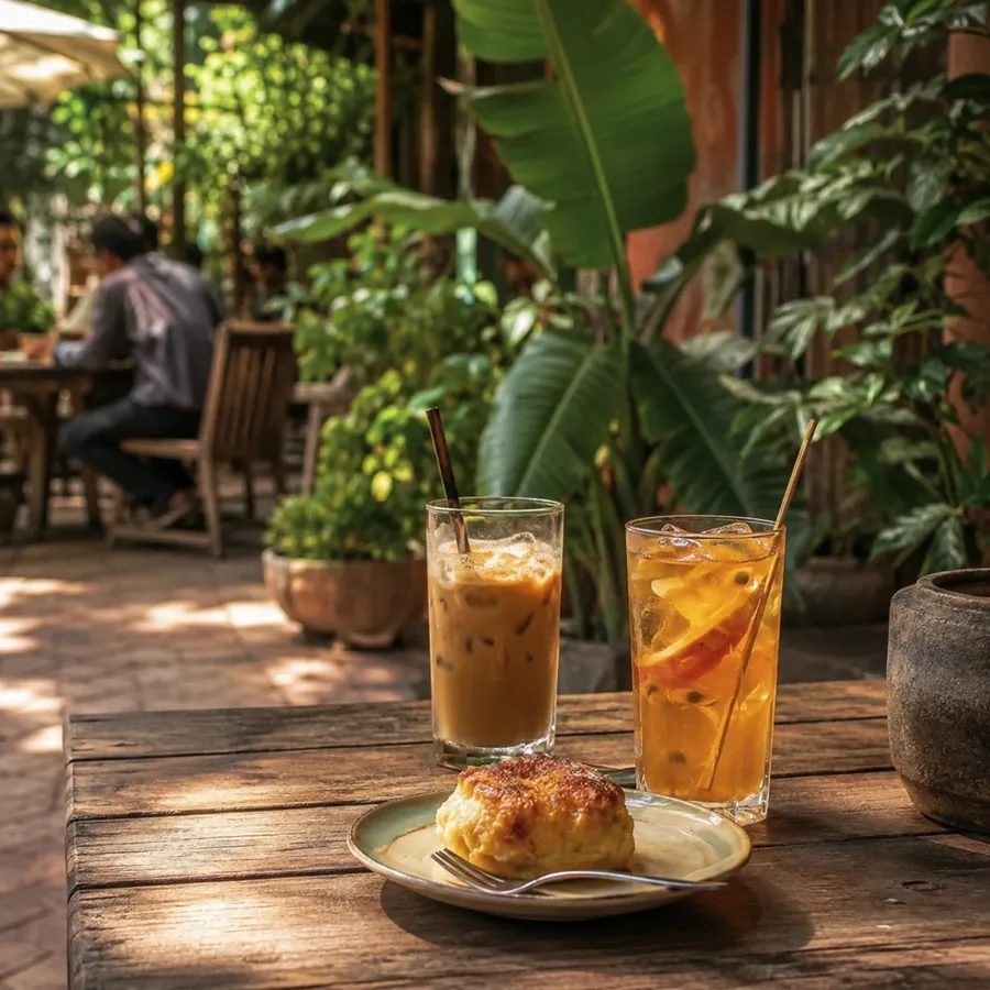 Bàn ăn tại Rin Quán